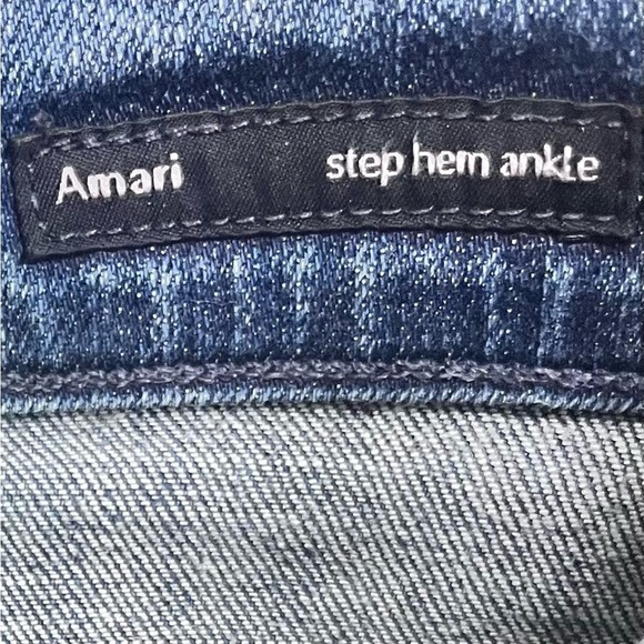 Citizens Of Humanity Amari Step Hem Mid Rise Front Seam Ankle Jeans Size 26 - Picture 10 of 11